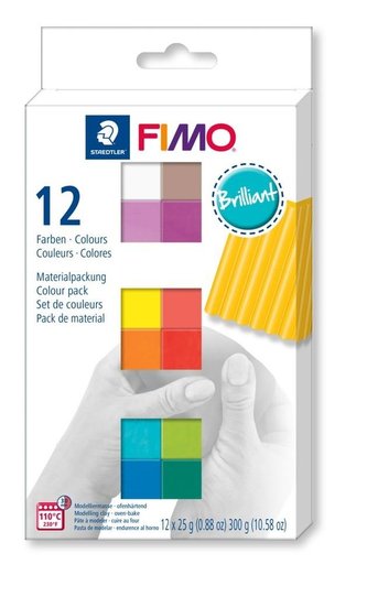 Fimo Soft 12x25g farebné Basic