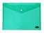 Teczka kopertowa na zatrzask 235x335mm zielona