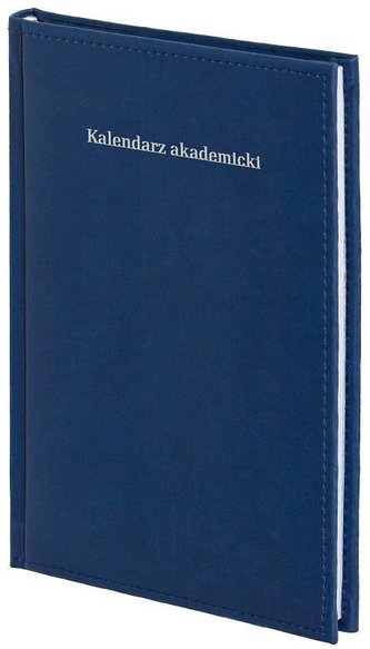 Kalendarz akad. 2022/23 A5 tyg. Vivella Granat