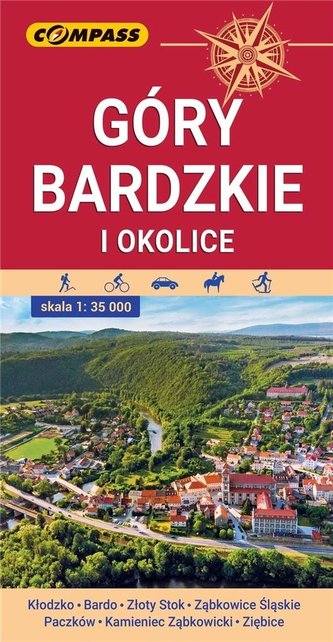 Mapa tur. - Góry Bardzkie i okolice 1:35 00 w.2021