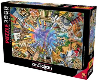 Puzzle 3000 Zabytki z całego świata