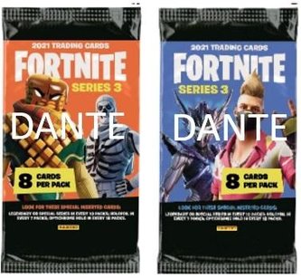 Fortnite TC 3 24 saszetka z kartami