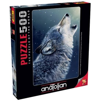 Puzzle 500 Wycie wilka