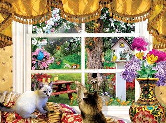 Puzzle 1000 Widok przez okno, Lori Schory