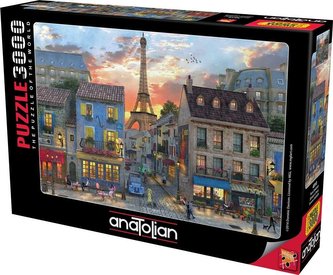 Puzzle 3000 Ulice Paryża
