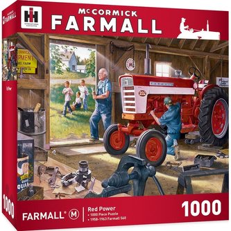 Puzzle 1000 Czerwona siła