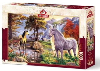 Puzzle 1000 Dzikie konie