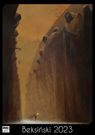 Kalendarz 2023 - Beksiński wzór 4 A3