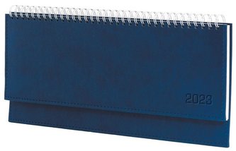 Terminarz 2023 leżący Vivella granatowy