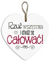 Zawieszka Serce 23-Rzuć wszystko