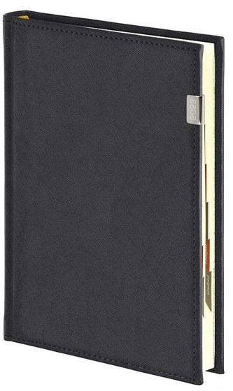 Kalendarz 2023 A5 Tyg. Cross z notesem czarny