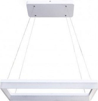 ZÁVĚSNÉ LED SVÍTIDLO Ondaren Quadro L/00288 bílé, malý obdélník