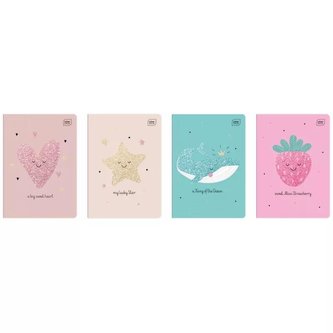 Zeszyt A5/32K kratka Glitter (10szt)