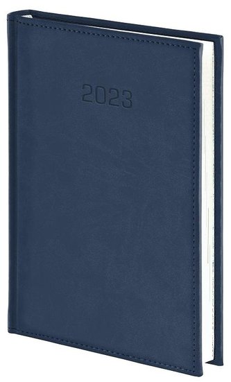 Kalendarz 2023 A4 Dzienny Vivella granatowy