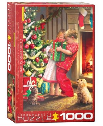 Puzzle 1000 Świąteczna niespodzianka