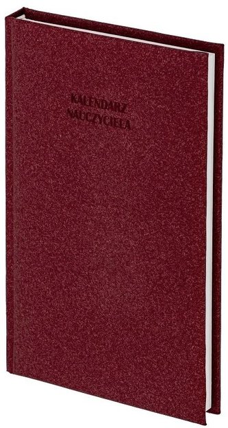 Kalendarz nauczyciela 2022/23 A5T Natura Bordo