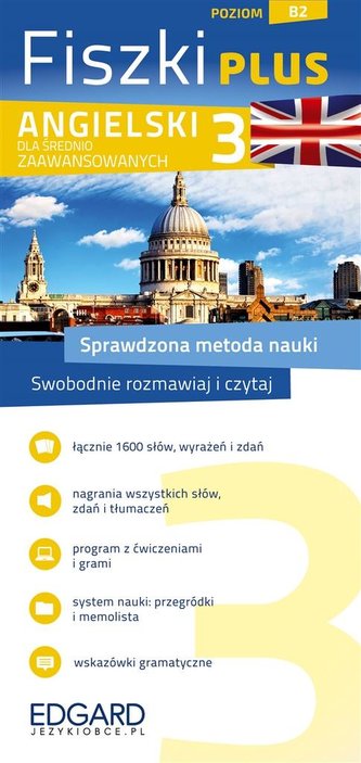 Angielski Fiszki PLUS dla średnio zaawansowanych 3 Angielski Fiszki PLUS dla średnio zaawansowanych 3