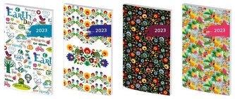 Kalendarz 2023 A6 Tygodniowy PCV MIX