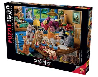 Puzzle 1000 Kotki w kuchni