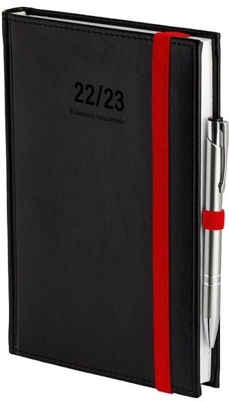 Kalendarz nauczyciela 2022/23 A5 dz Nebraska Czerń