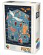 Puzzle 1000 Andrea Kurti, Sowy w domu