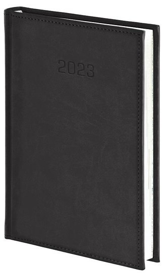 Kalendarz 2023 A4 Dzienny Vivella czarny