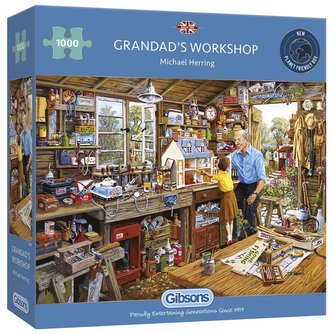 Puzzle 1000 Warsztat dziadka G3