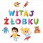 Dekoracje szkolne - Witaj żłobku (duży napis)