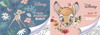 Blok rysunkowy A4/20K biały Bambi