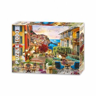 Puzzle 1000 Włochy, Zachód słońca