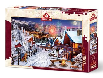 Puzzle 1000 Zima w pełni