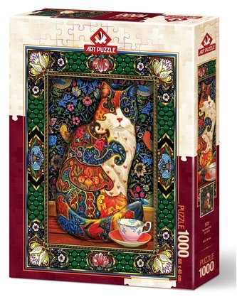 Puzzle 1000 Królewski kot