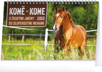 Stolní kalendář Koně – Kone CZ/SK 2020