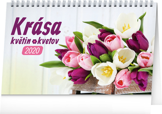 Stolní kalendář Krása květin – Krása kvetin 2020