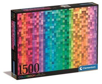 Puzzle s 1500 farebnými pixelmi