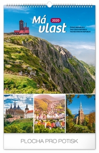 Nástěnný kalendář Má vlast 2020