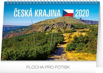 Česká krajina - stolní kalednář 2020