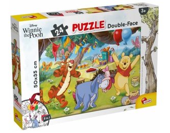 Puzzle dwustronne Plus 24 Kubuś Puchatek