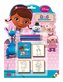 Doc McStuffins - pieczątki blister shaped 3szt