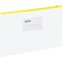 Koperta A4 na suwak żółty GRAND