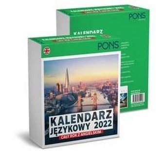Kalendarz językowy 2022 Cały rok z angielskim PONS