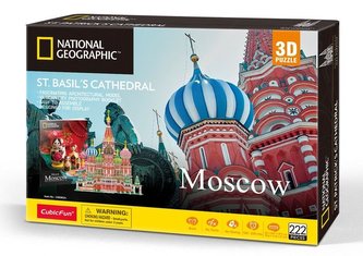 3D puzzle Katedrála sv. Basil National Geographic