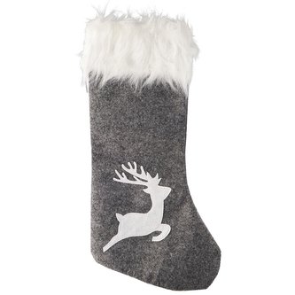 Skarpeta filcowa z futrem