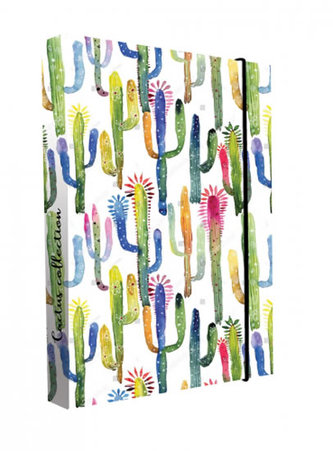 Box na sešity A4 Jumbo kaktus