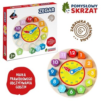 Pomysłowy skrzat - zegar Pomysłowy skrzat - zegar