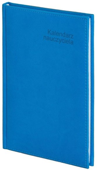 Kalendarz naucz. 2022/23 B5 tyg. Vivella Niebieski