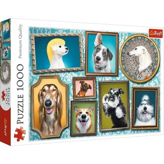 Puzzle 1000 Dog Gallery TREFL