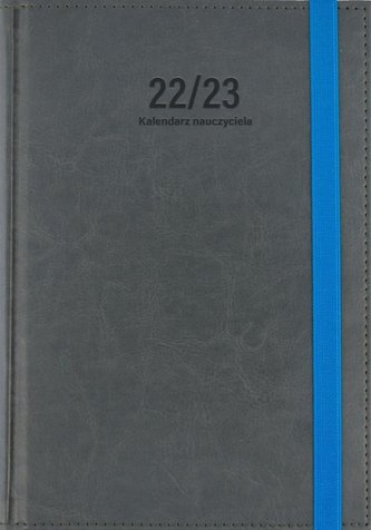 Kalendarz naucz. 2022/2023 A5 tyg. Nebraska Szary