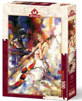 Puzzle 500 Wiolonczelistka