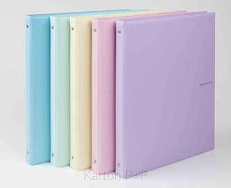 KARIS A4 plast PASTELINI žlutá